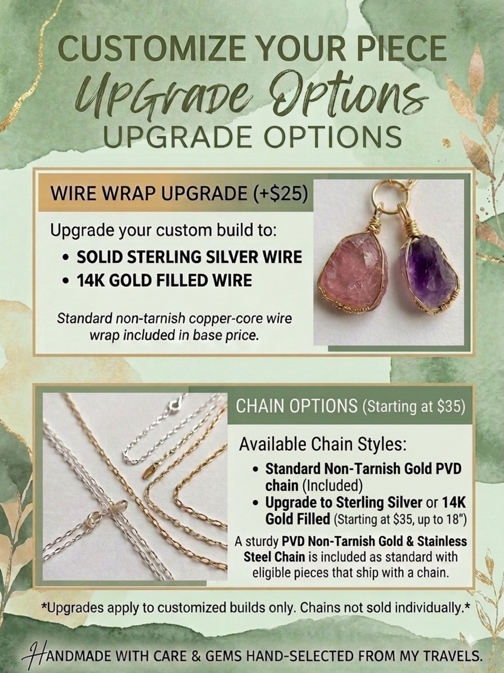 Upgrade options